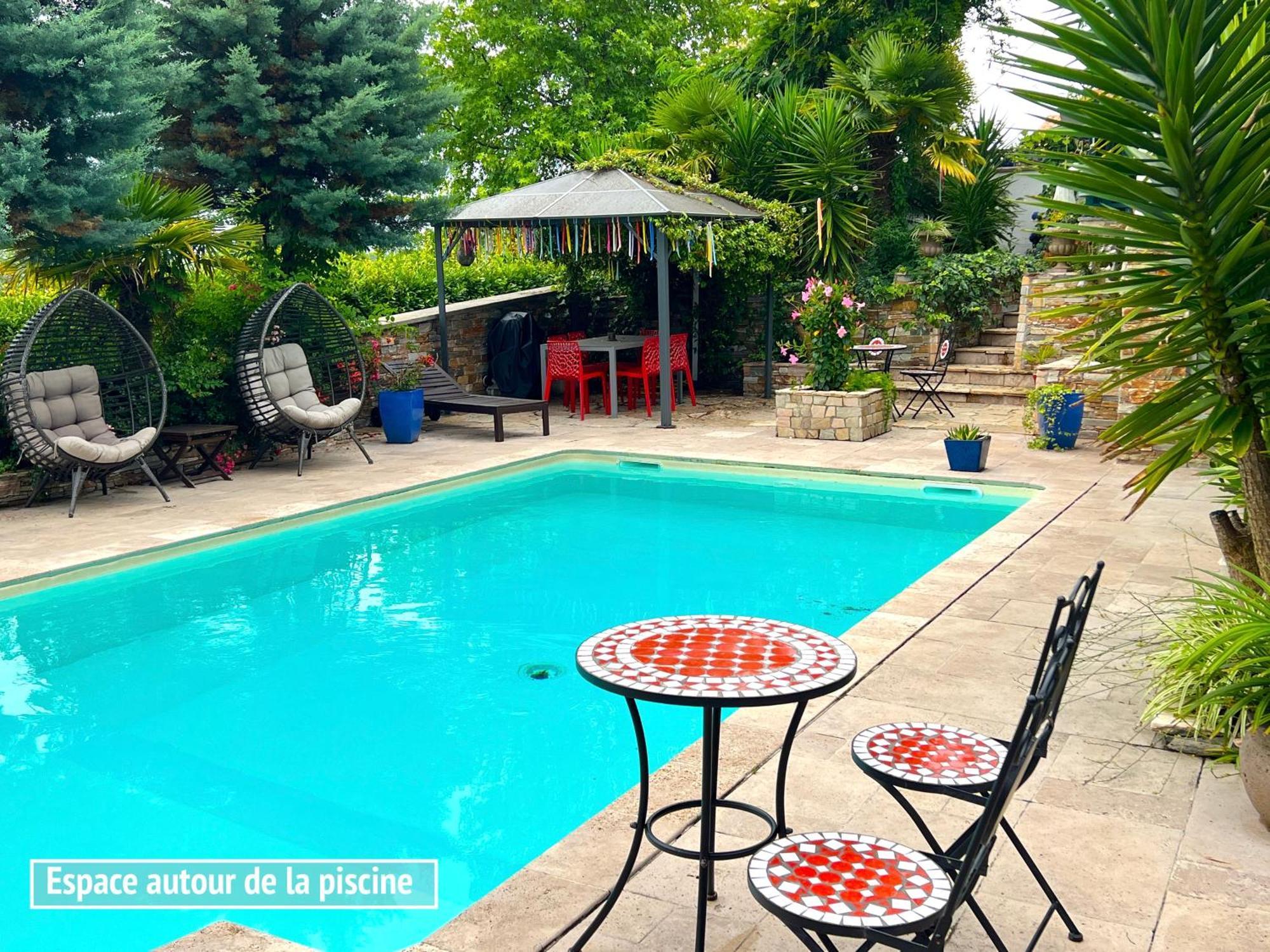 Villa Merkel - 27 Pers - 11 Chambr - 10 Wc - Piscine Anglet Luaran gambar